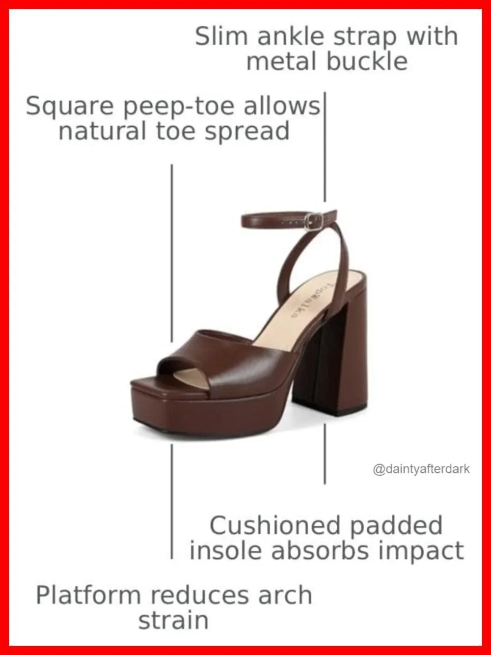 Chunky Platform Heels Wedge Sandals for Women Ankle Strap Open Toe Dress Shoes